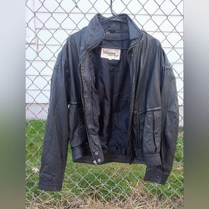 Vintage WILSON SUEDE & LEATHER Harley Riding Jacket